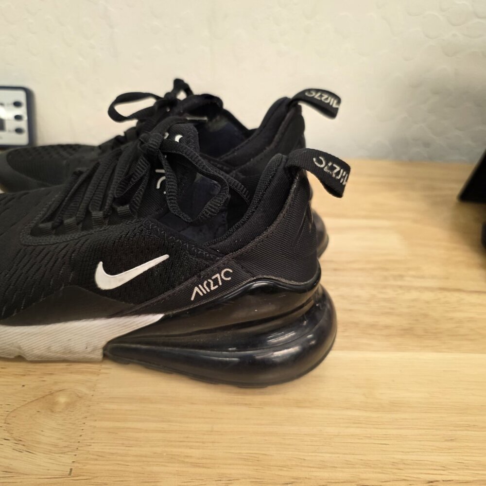 Nike Air Max 270 Black/White Mens Size 6.5 - Picture 4 of 10